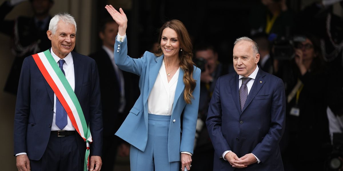 Catherine steps out in Italy for first international trip since her cancer treatment as royal receives honour Catherine steps out in Italy for first international trip since her cancer treatment as royal receives honour