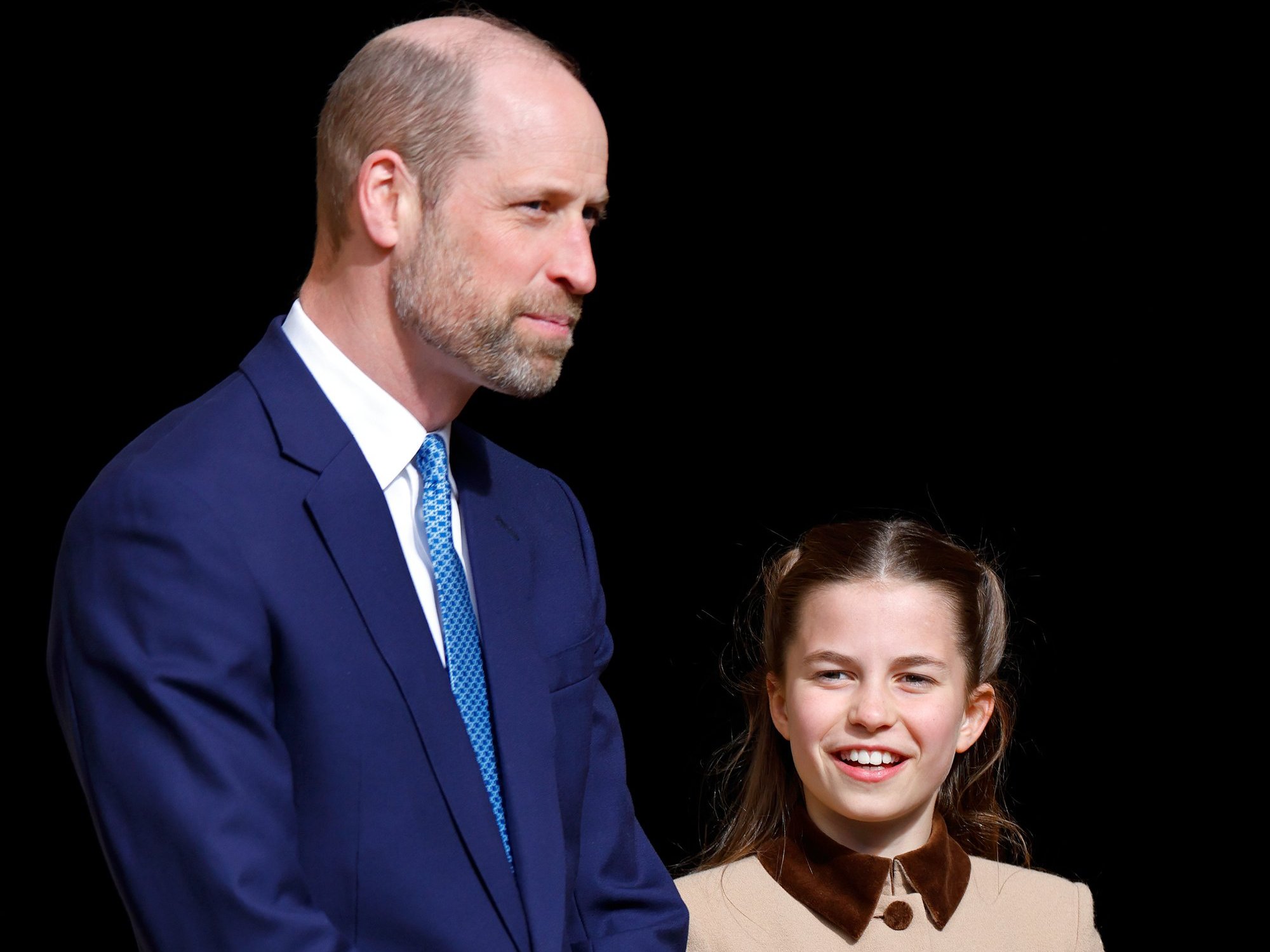 Prince William discusses Princess Charlotte's passion for football at Windsor Castle ceremony