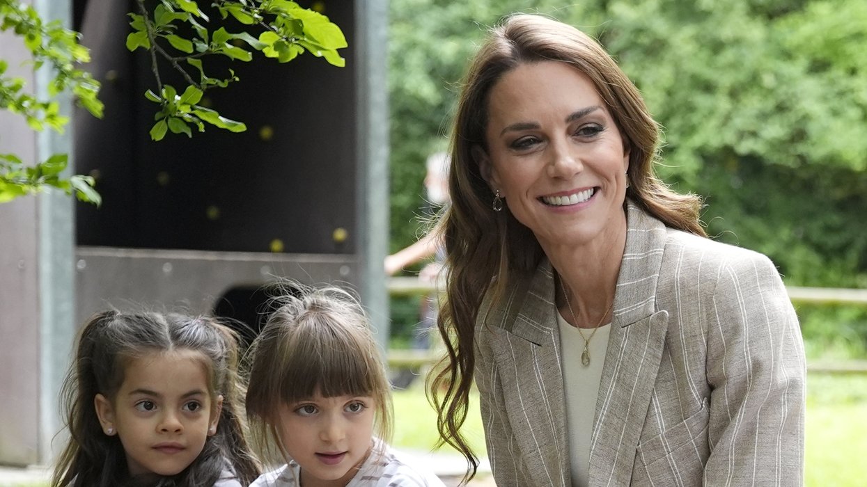 Princess of Wales visits nursery school on second day of Italy trip