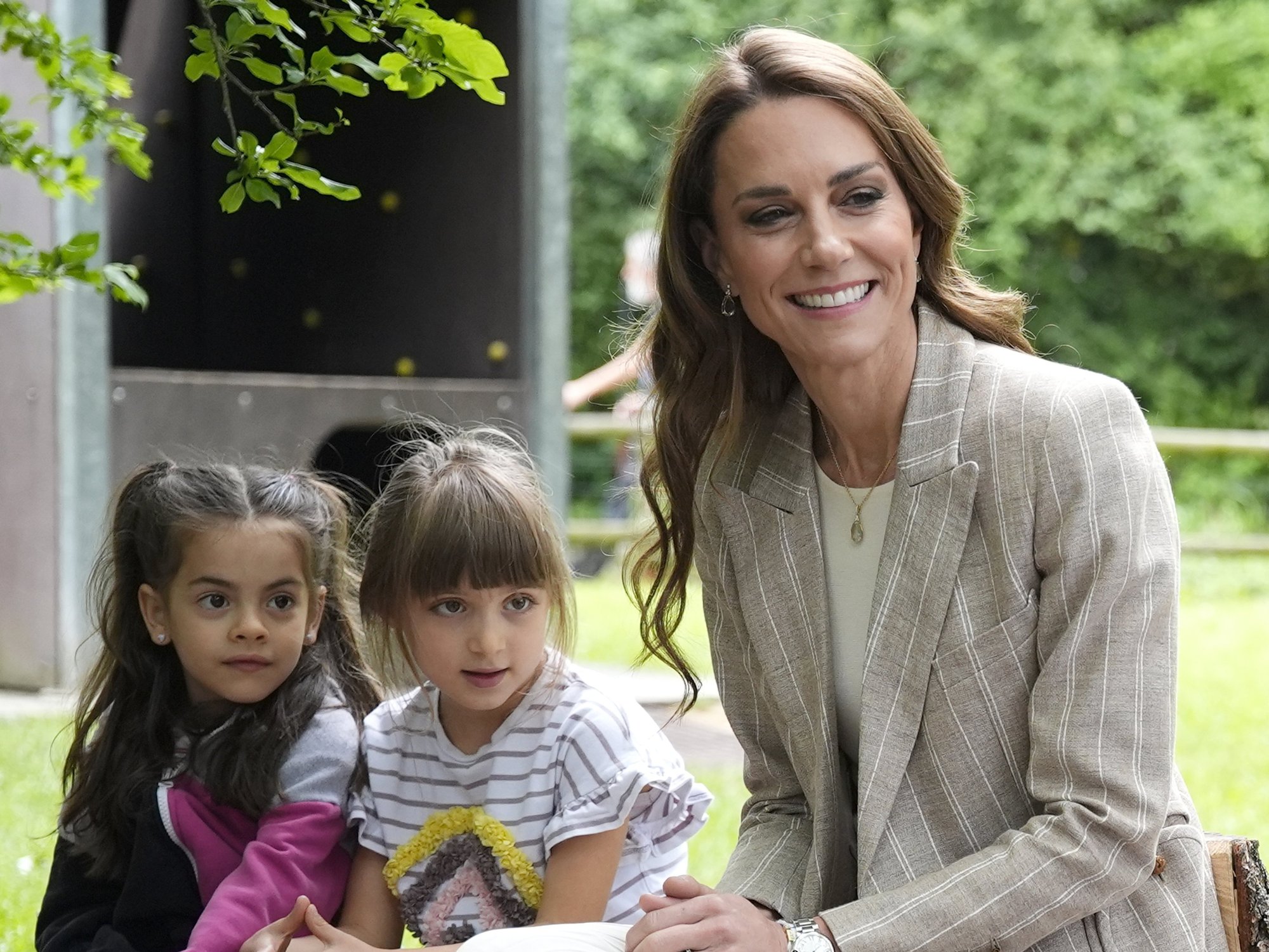 Princess of Wales visits nursery school on second day of Italy trip