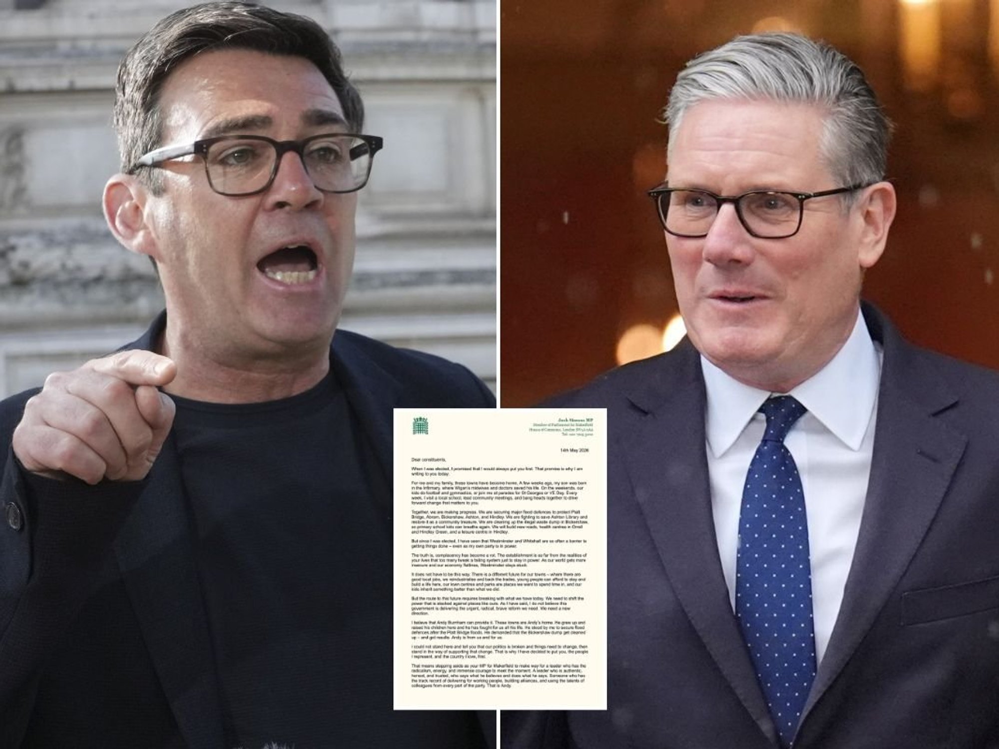 Labour MP RESIGNS to clear path for Andy Burnham to challenge Keir Starmer