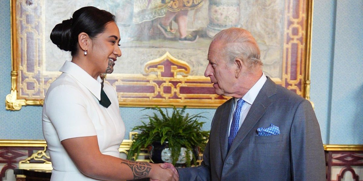King Charles meets with New Zealand’s Māori Queen at Buckingham Palace King Charles meets with New Zealand’s Māori Queen at Buckingham Palace