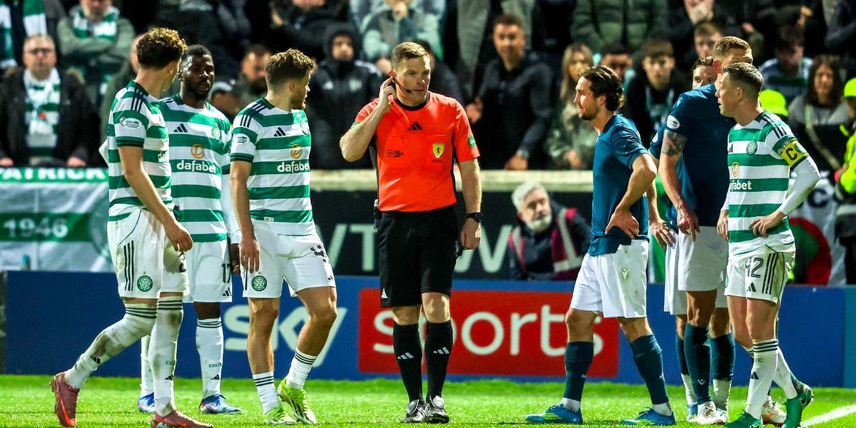 Man, 19, arrested after Scottish referee’s personal details leaked following controversial Celtic penalty Man, 19, arrested after Scottish referee’s personal details leaked following controversial Celtic penalty
