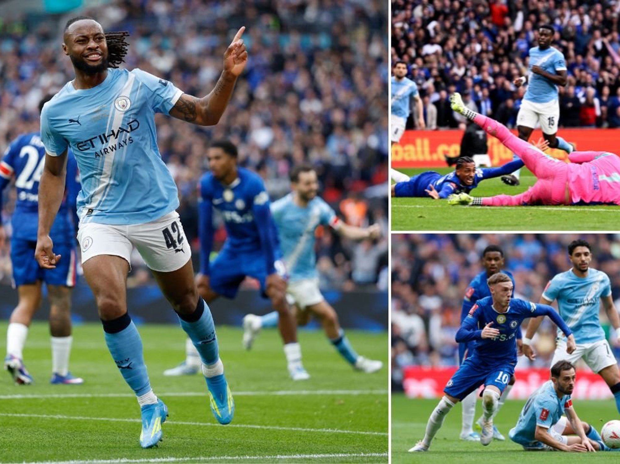 Man City star Antoine Semenyo scores sensational FA Cup winner as Chelsea land horror record