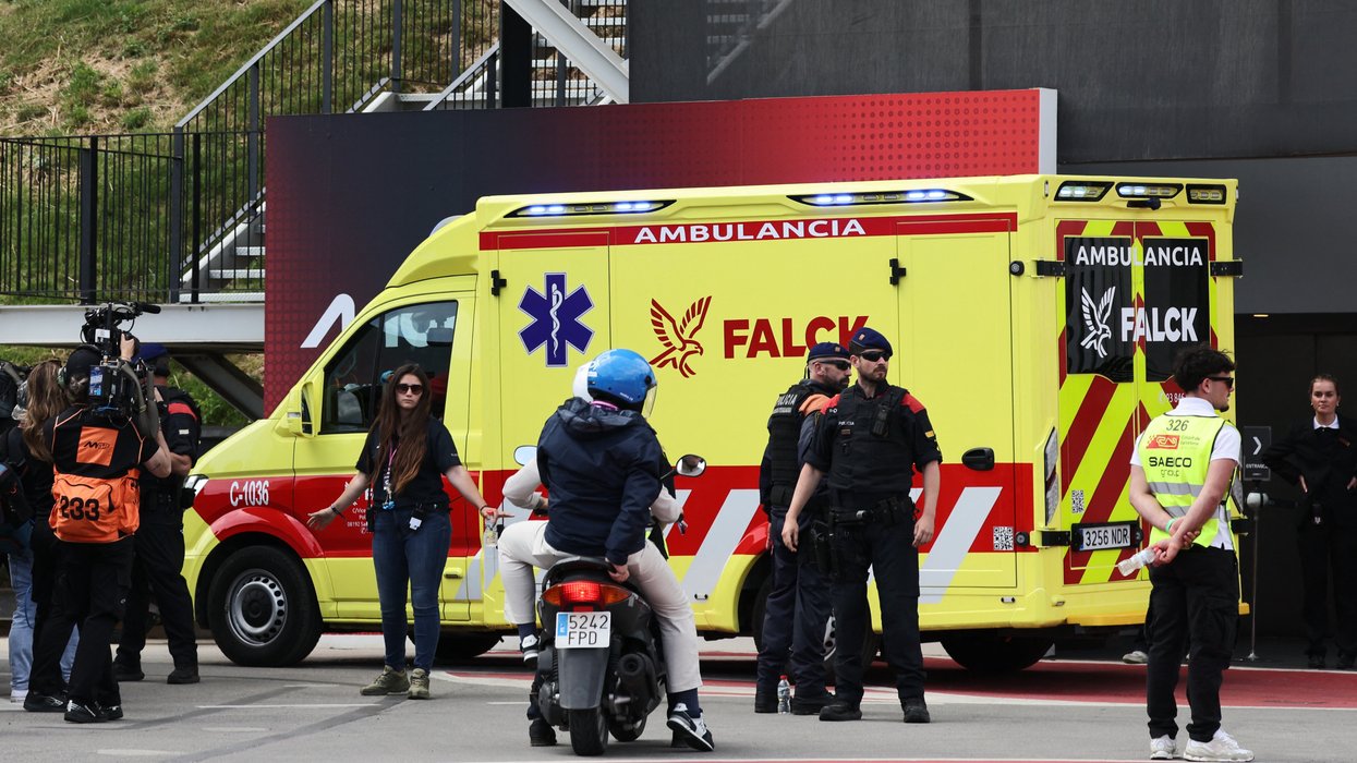 MotoGP star airlifted to hospital after horror crash at Catalonia Grand Prix as health update given