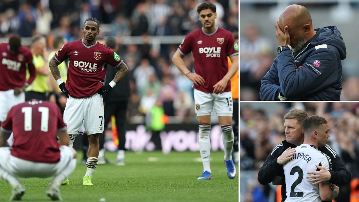 West Ham on brink of relegation after heavy Newcastle defeat as Tottenham rejoice