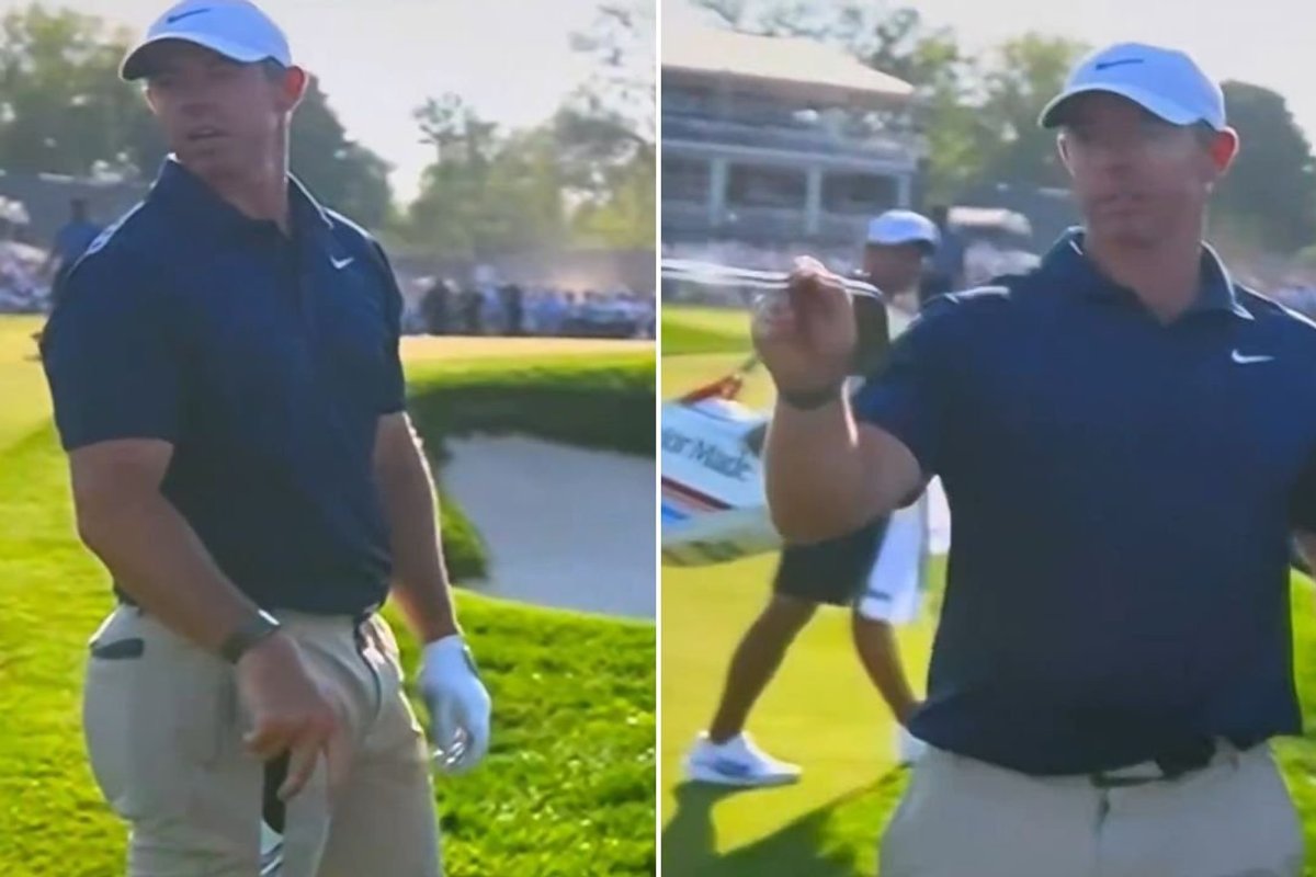 Rory McIlroy tells rowdy fan to 'shut the f*** up' and has them ejected from PGA Championship