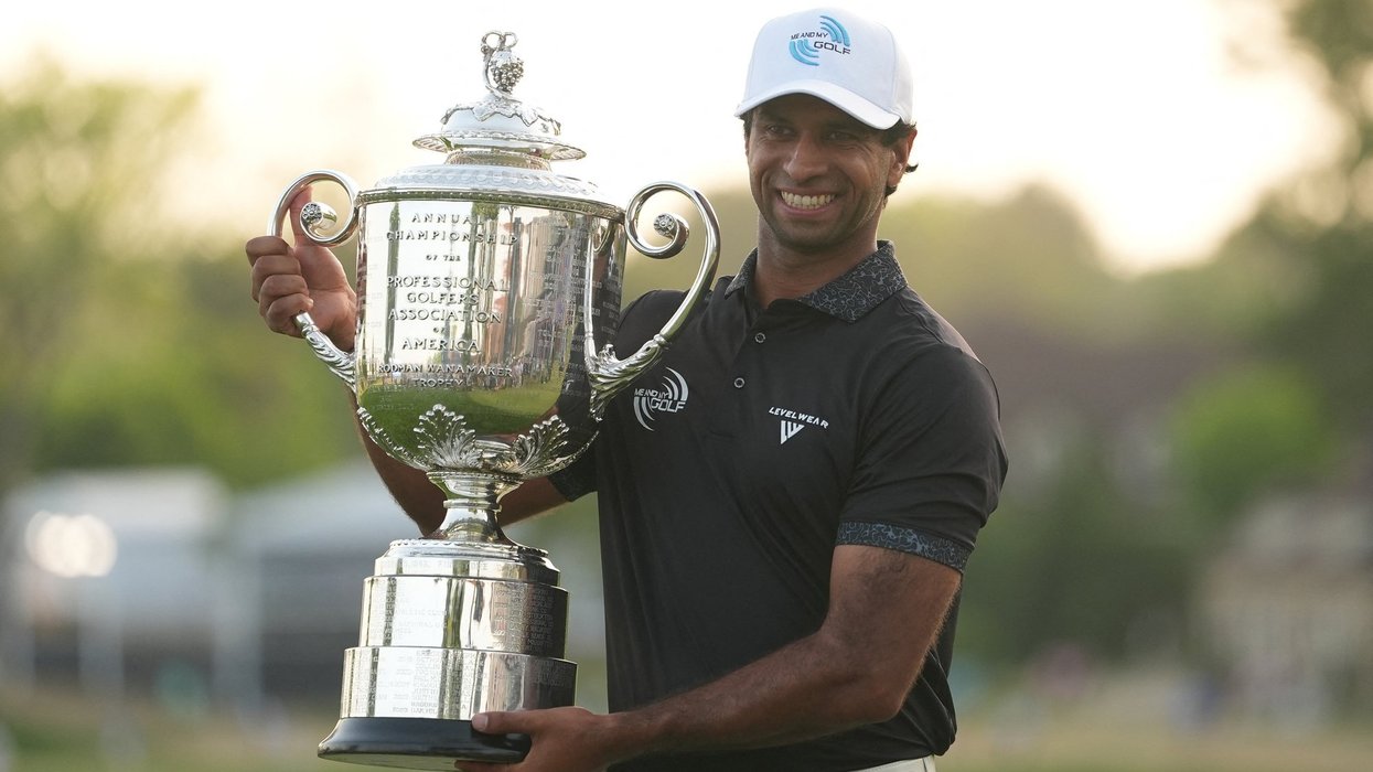 Aaron Rai inspired by two sporting legends as history made at PGA Championship