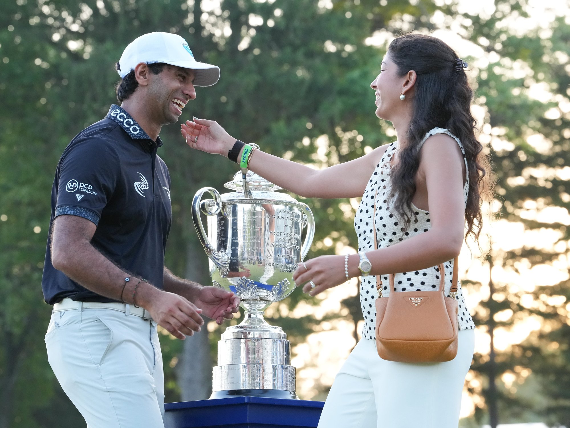 Aaron Rai's wife makes revelation about English golfer after sublime PGA Championship win