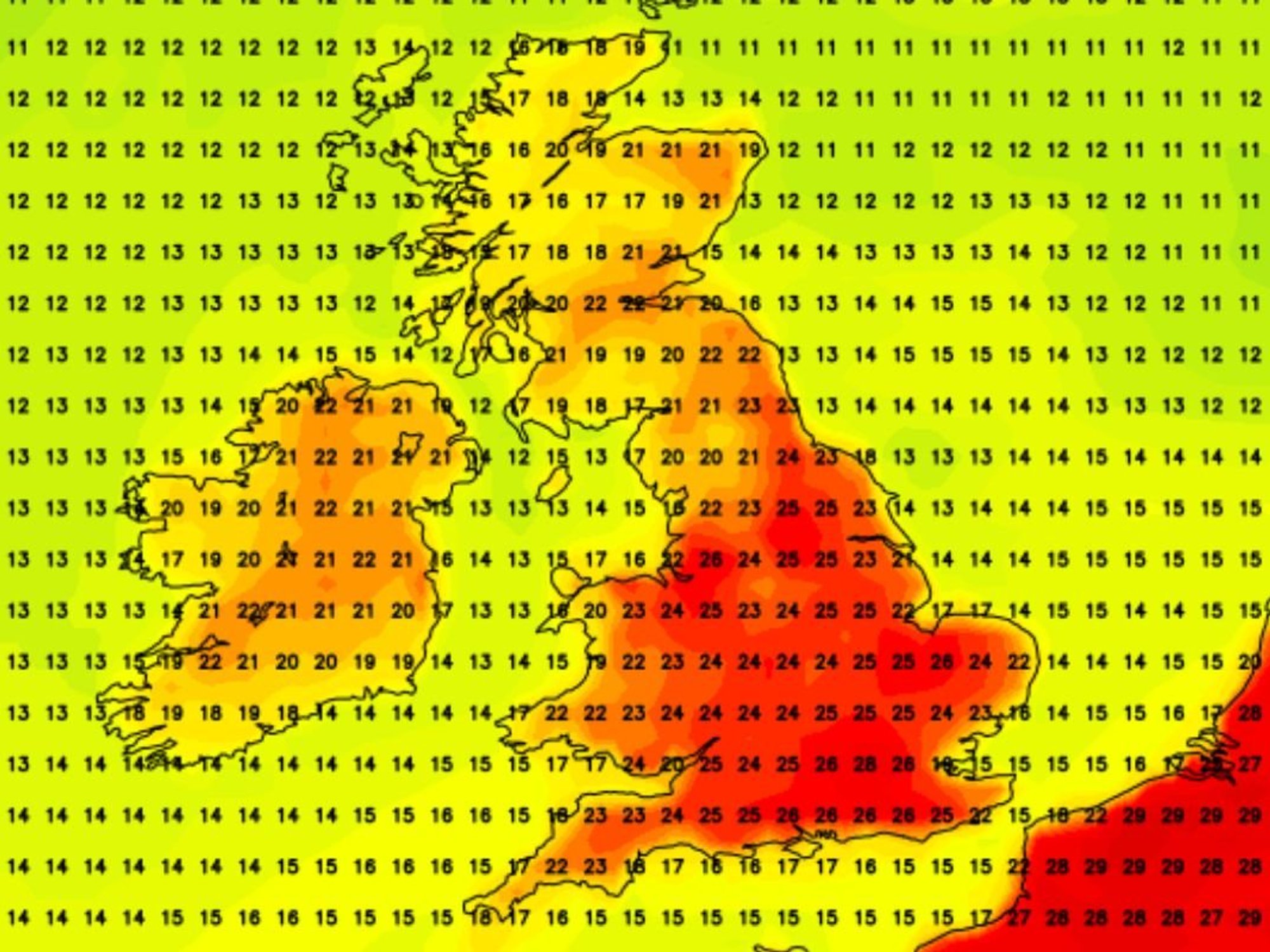 UK weather: Britons to bask in bank holiday scorcher as mercury to soar to 30C