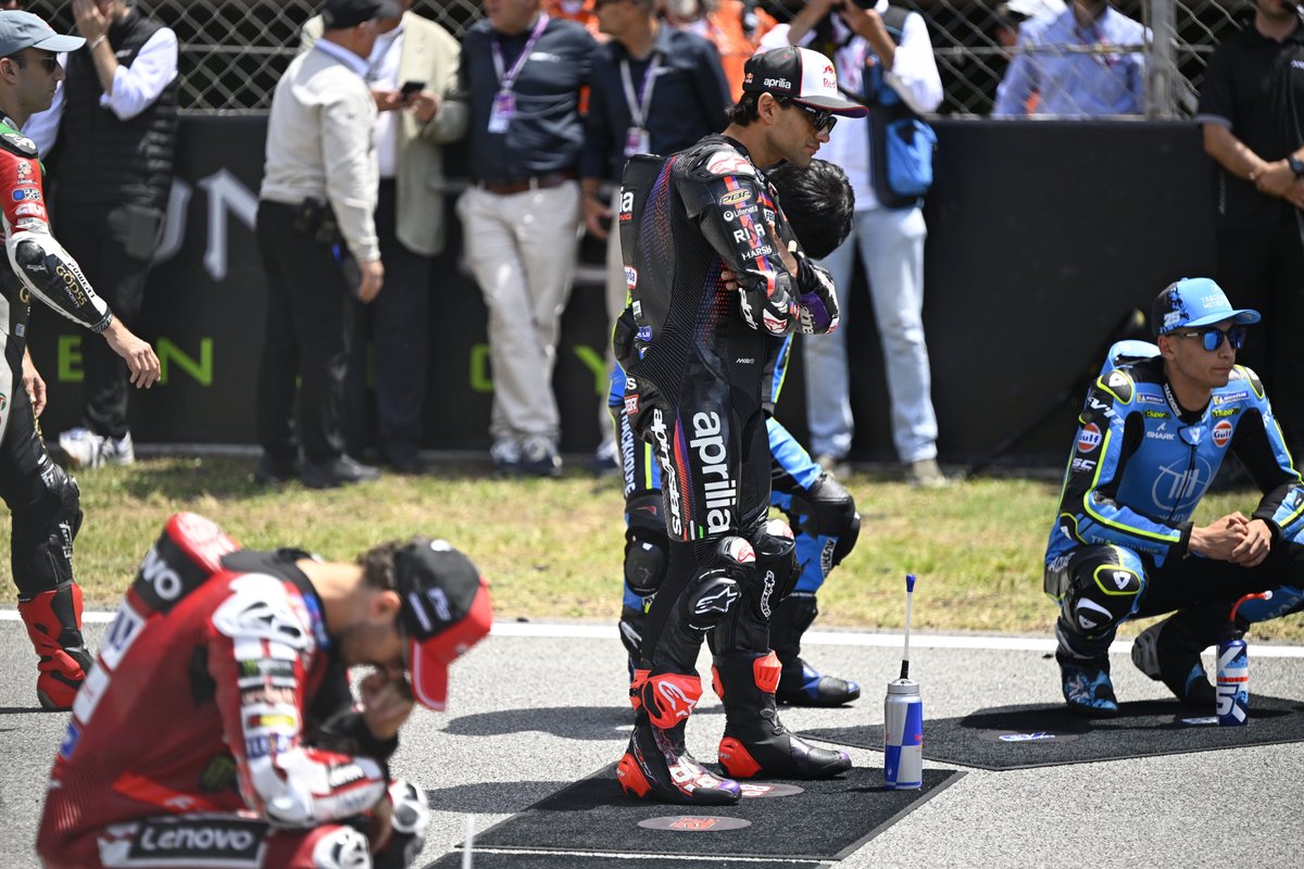 MotoGP champion rushed to hospital in ANOTHER crash at Catalunya Grand Prix