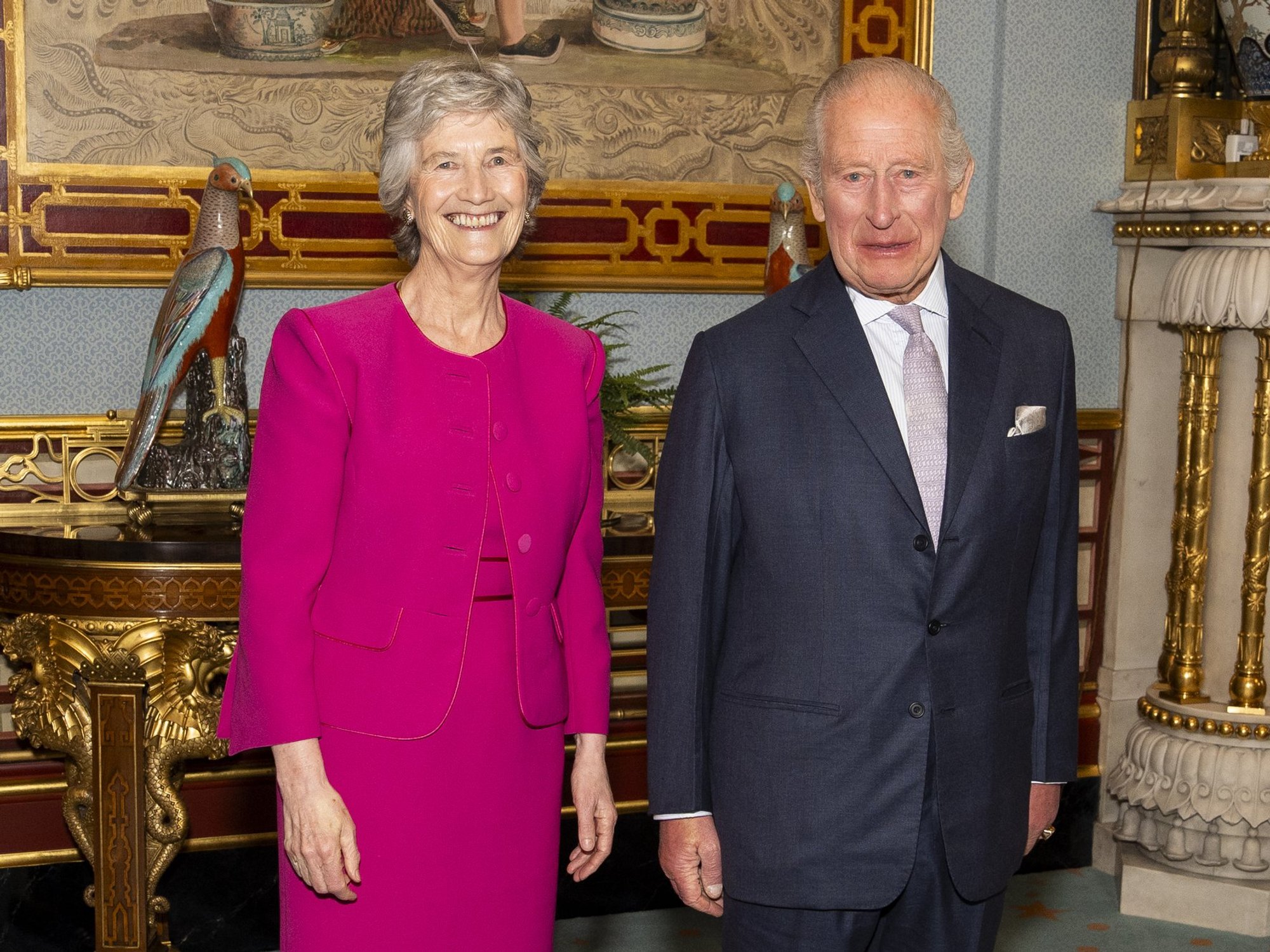 Irish President Catherine Connolly meets King as he 'graciously accepts' offer to visit Ireland