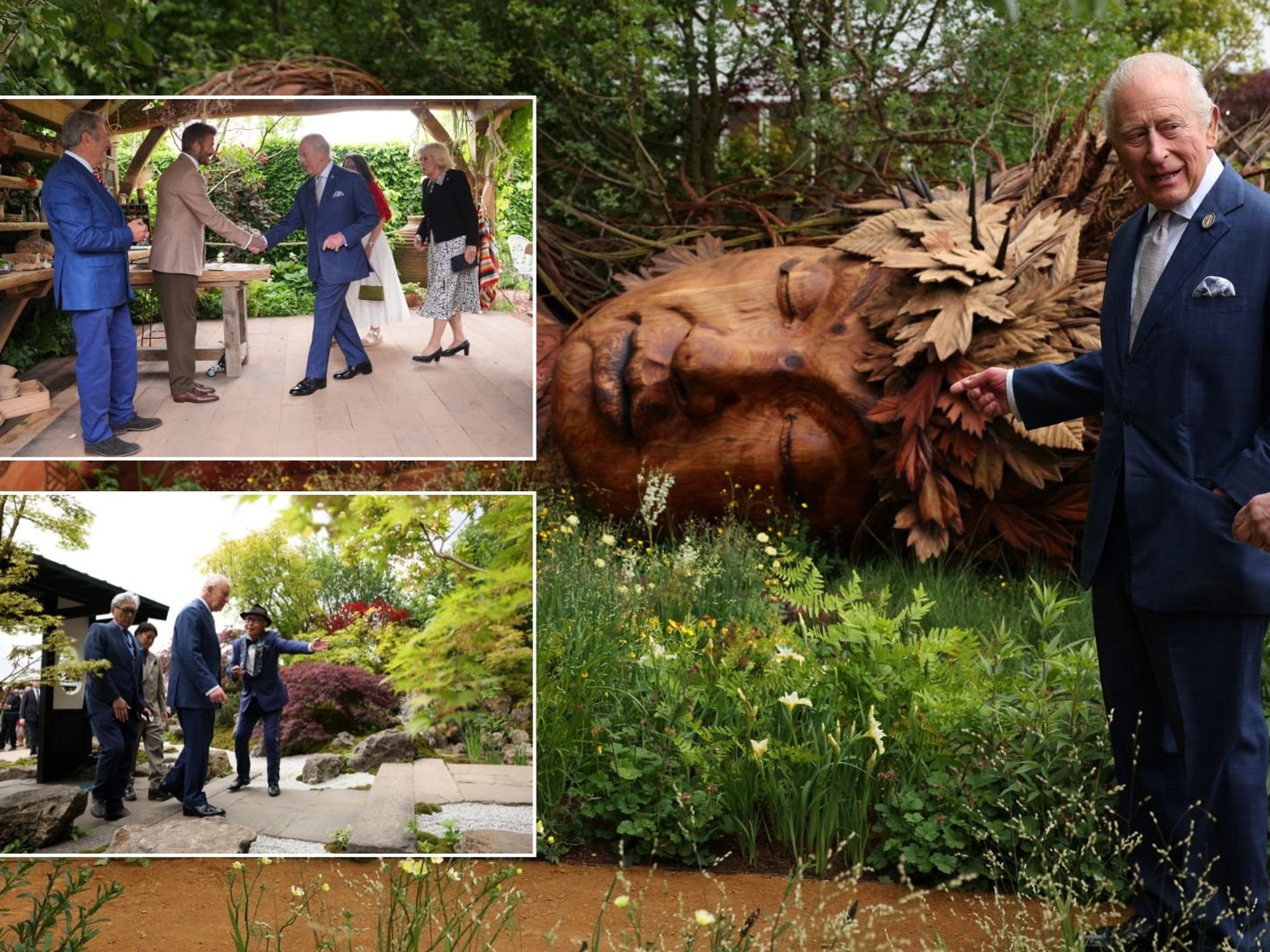 King Charles III and Queen Camilla attend Chelsea Flower Show