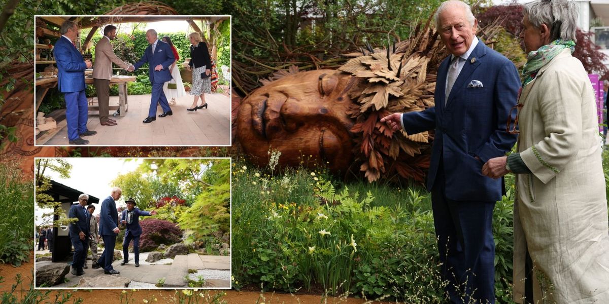 King Charles III and Queen Camilla attend Chelsea Flower Show King Charles III and Queen Camilla attend Chelsea Flower Show