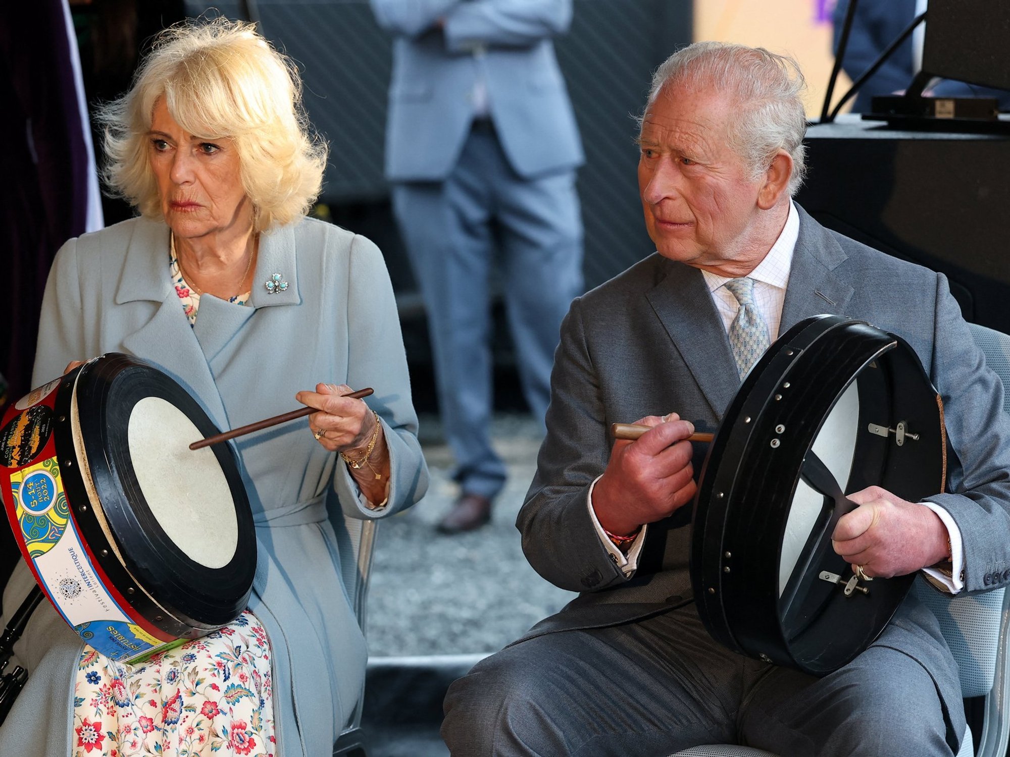 King Charles and Queen Camilla arrive in Northern Ireland for surprise visit