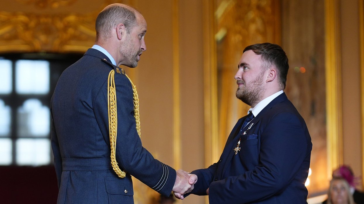 Prince William bestows honour on Luke Littler as a host of stars receive recognition at Windsor Castle