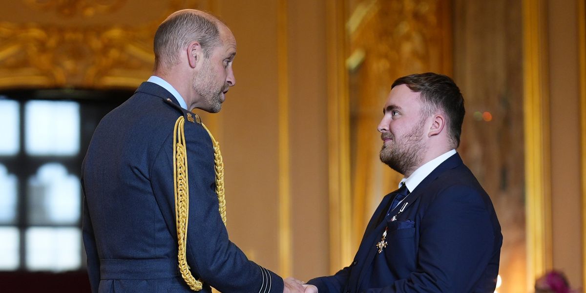 Prince William bestows honour on Luke Littler as a host of stars receive recognition at Windsor Castle Prince William bestows honour on Luke Littler as a host of stars receive recognition at Windsor Castle