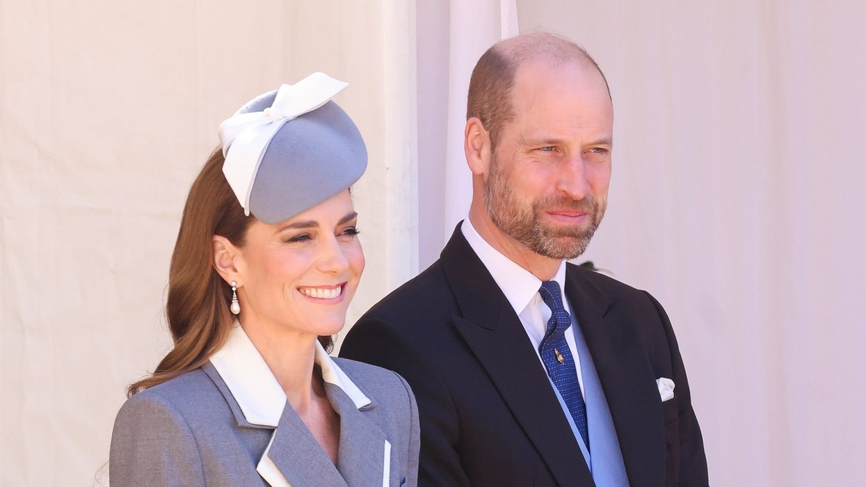 Prince and Princess of Wales award staff member with special honour