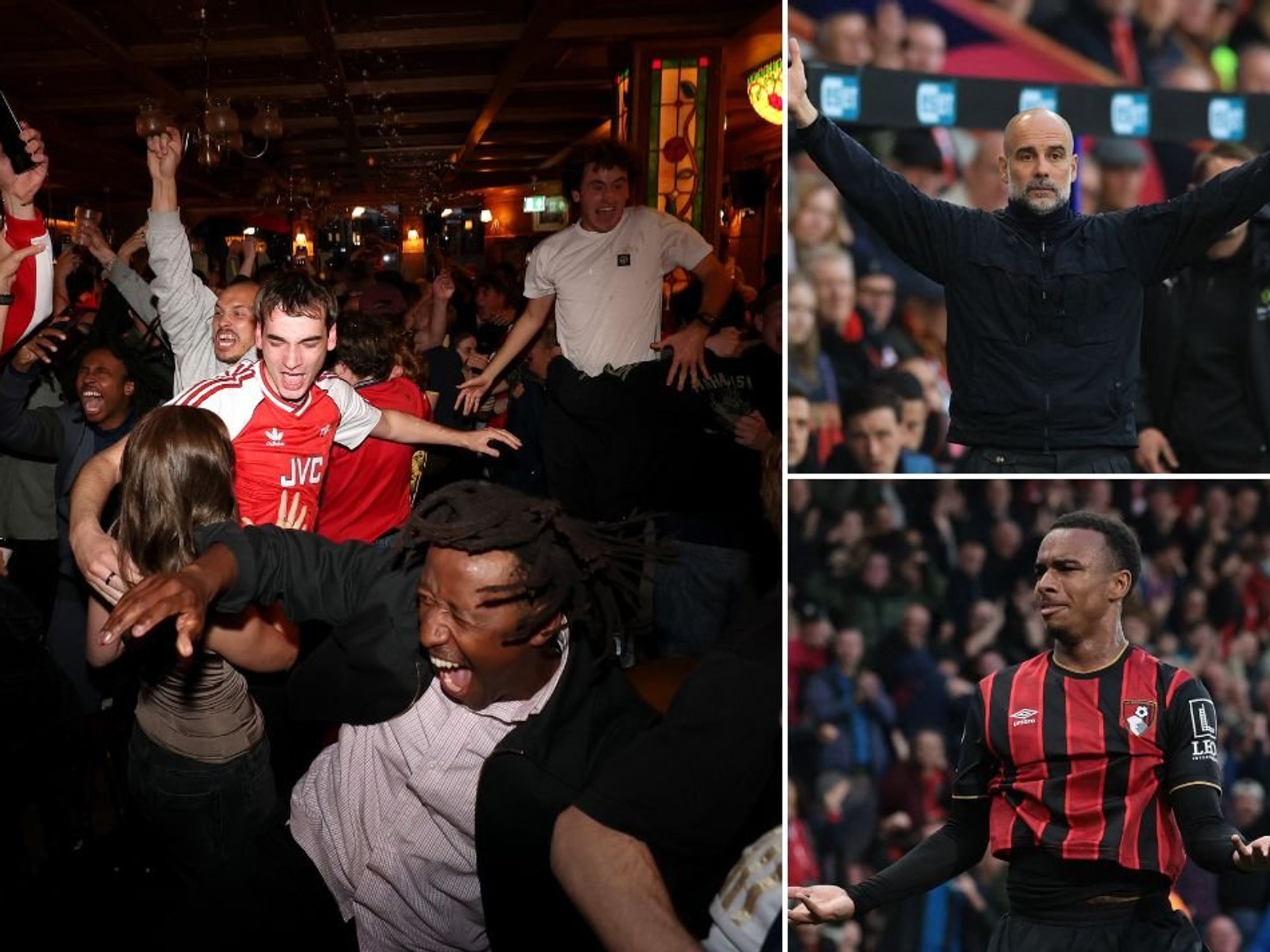 Arsenal win Premier League title for first time in 22 years after Man City draw