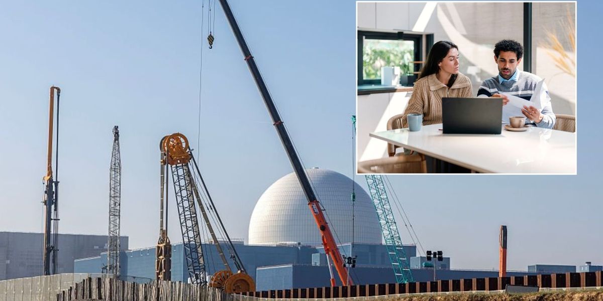 Energy bills set to rise further as Labour pushes ahead with £38BILLION Sizewell C project Energy bills set to rise further as Labour pushes ahead with £38BILLION Sizewell C project