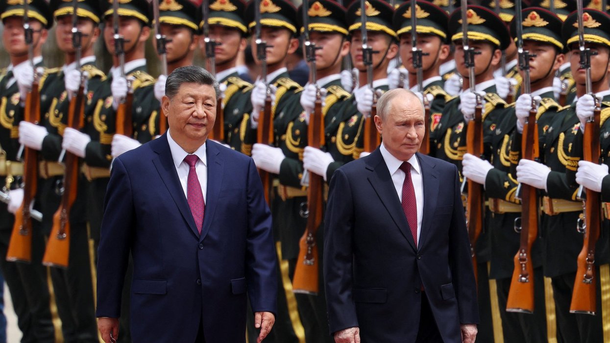 Vladimir Putin makes grovelling visit to China as Kremlin warns of 'catastrophic' war with Nato