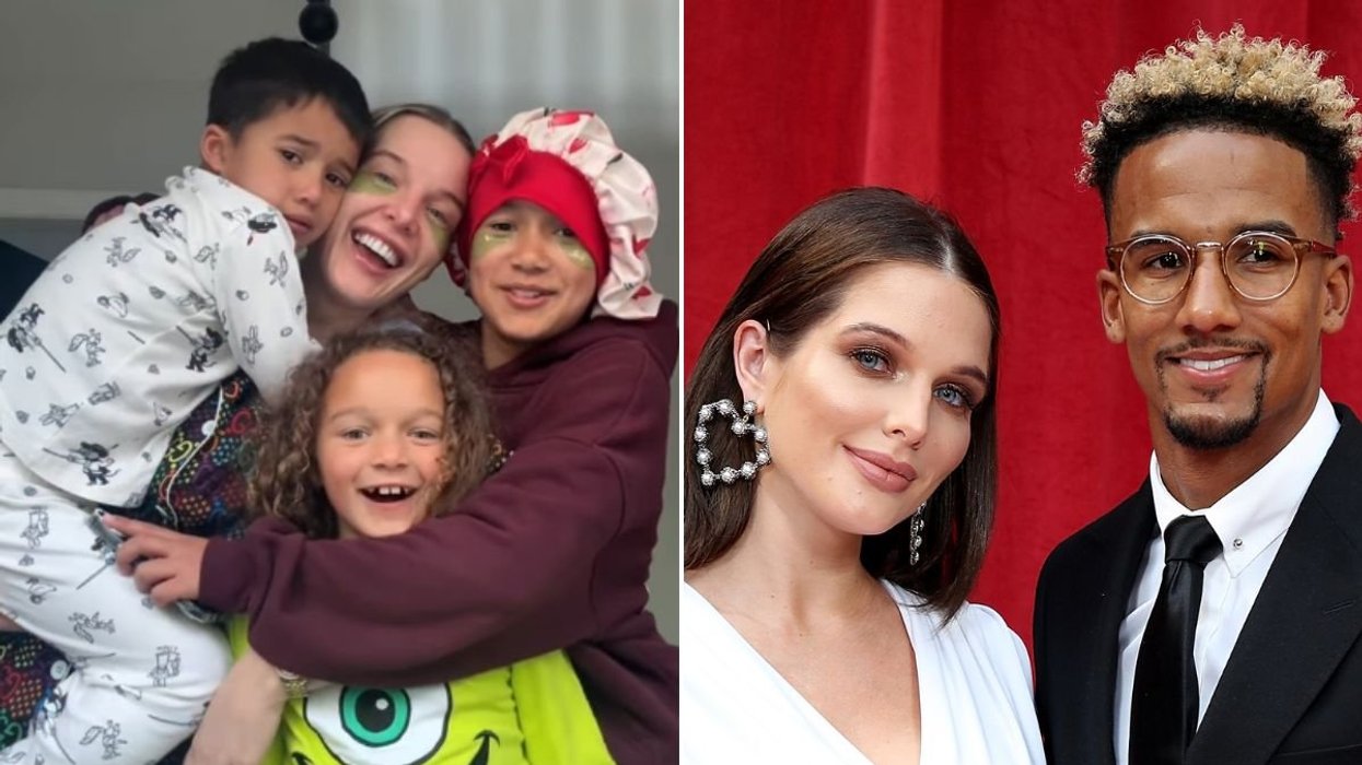 Helen Flanagan aims pointed dig at footballer ex as she shares moving post with three children
