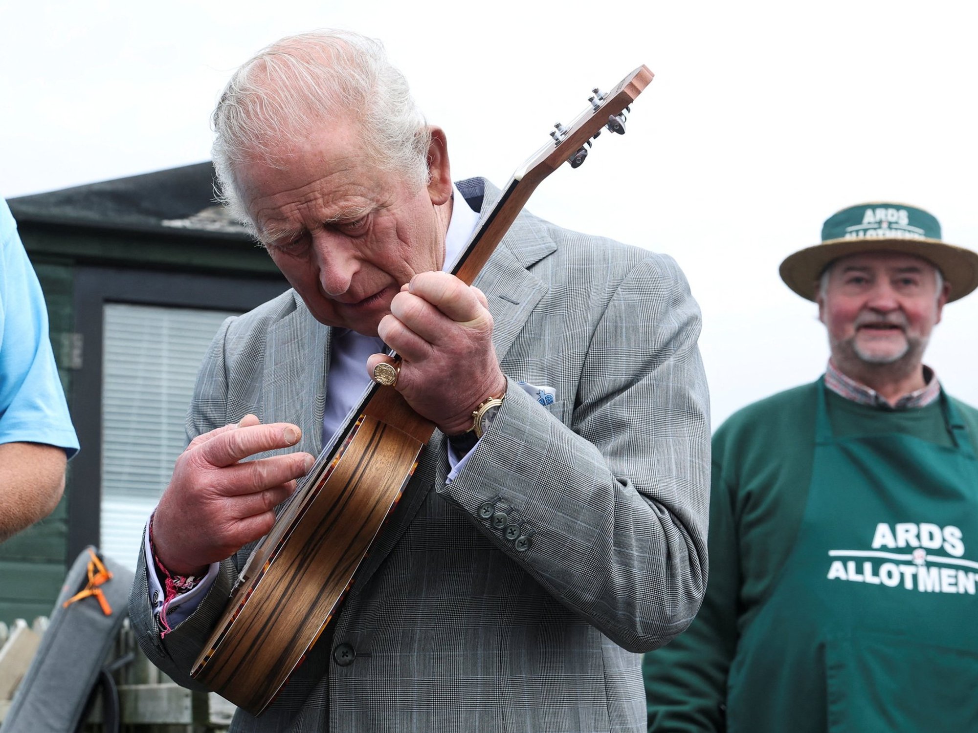 King Charles shocks locals with ukulele solo as Northern Ireland trip concludes