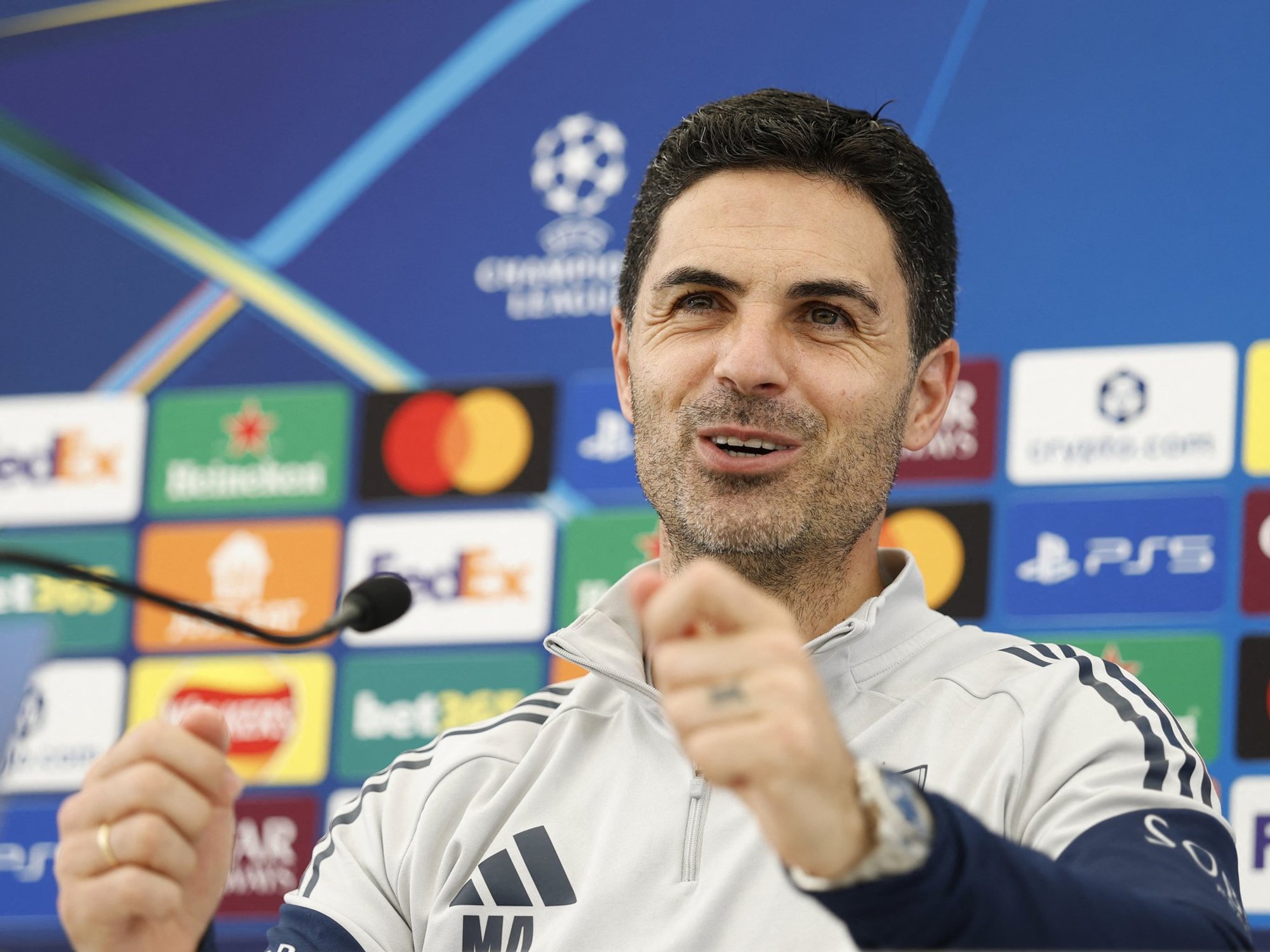 Mikel Arteta told of Premier League win by crying son at BBQ after Arsenal success