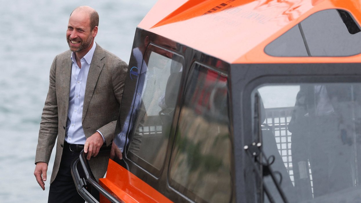 Prince William travels to the Isles of Scilly by boat for royal engagement