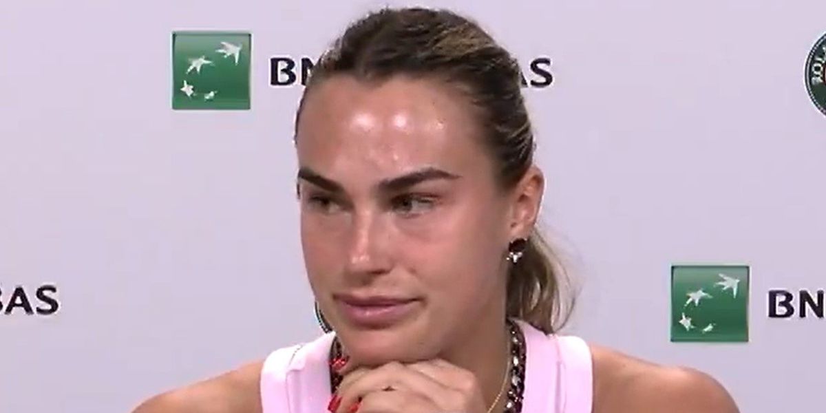 Aryna Sabalenka cuts interview short in row over French Open prize money Aryna Sabalenka cuts interview short in row over French Open prize money