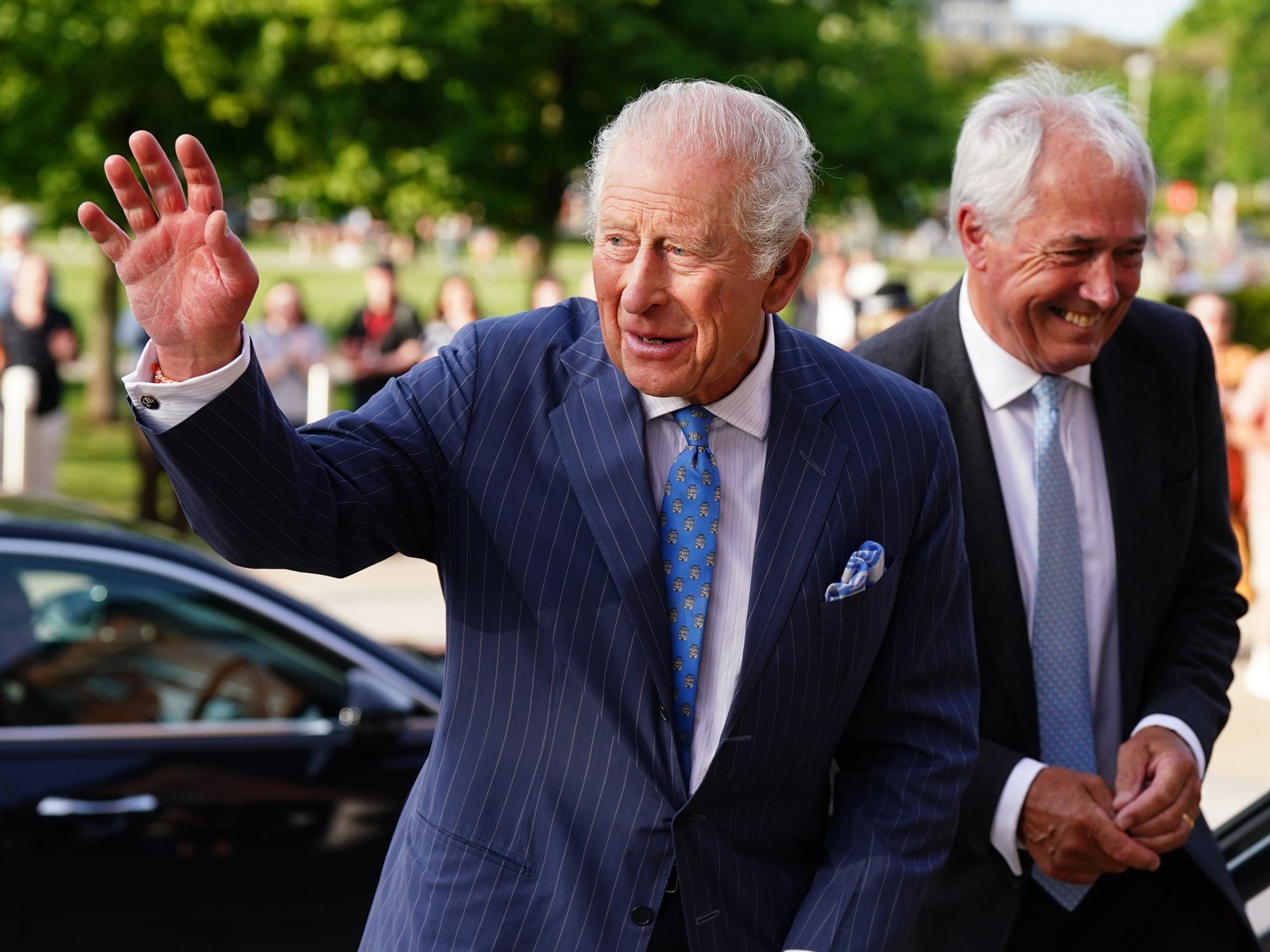 King Charles arrives as surprise guest at Royal Shakespeare Theatre for sold-out show