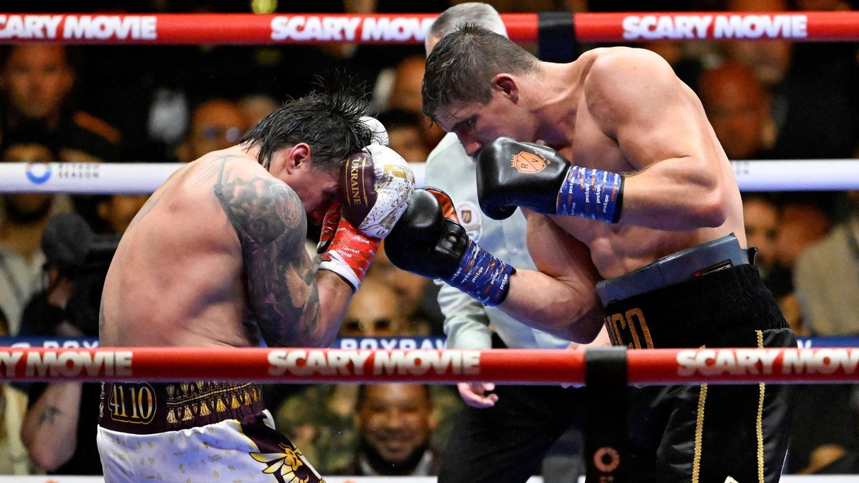 Anthony Joshua gives emphatic verdict after dramatic stoppage of Rico Verhoeven and Oleksandr Usyk fight