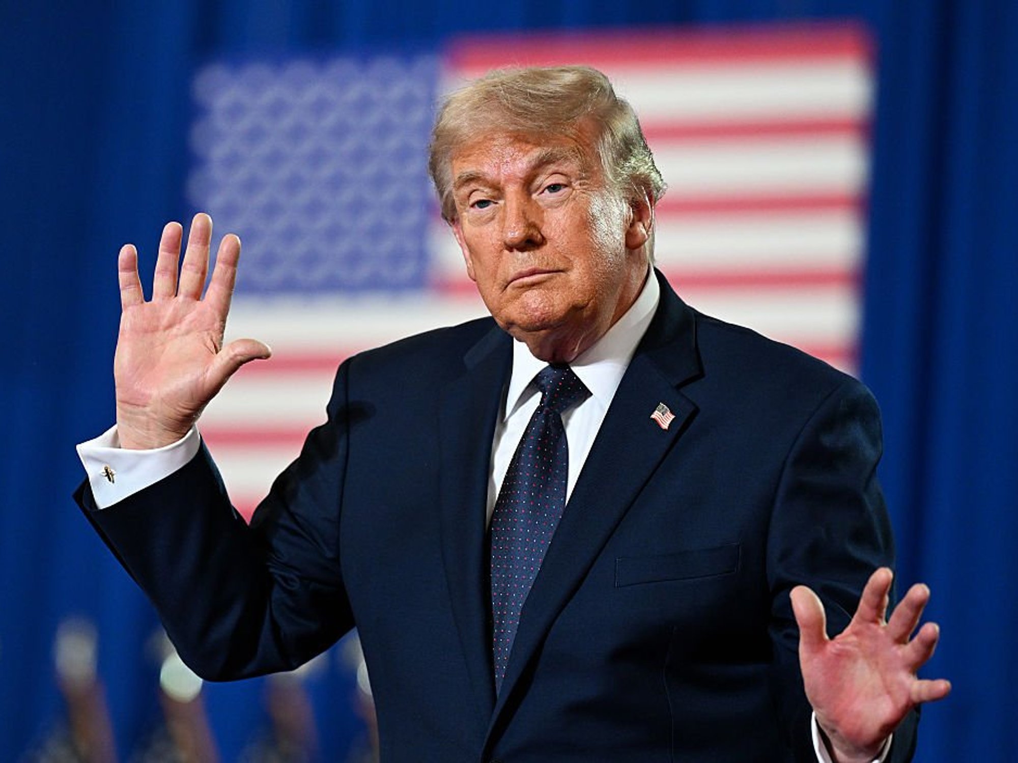 Donald Trump wavers optimism of peace talks with Iran - 'not rush into a deal'