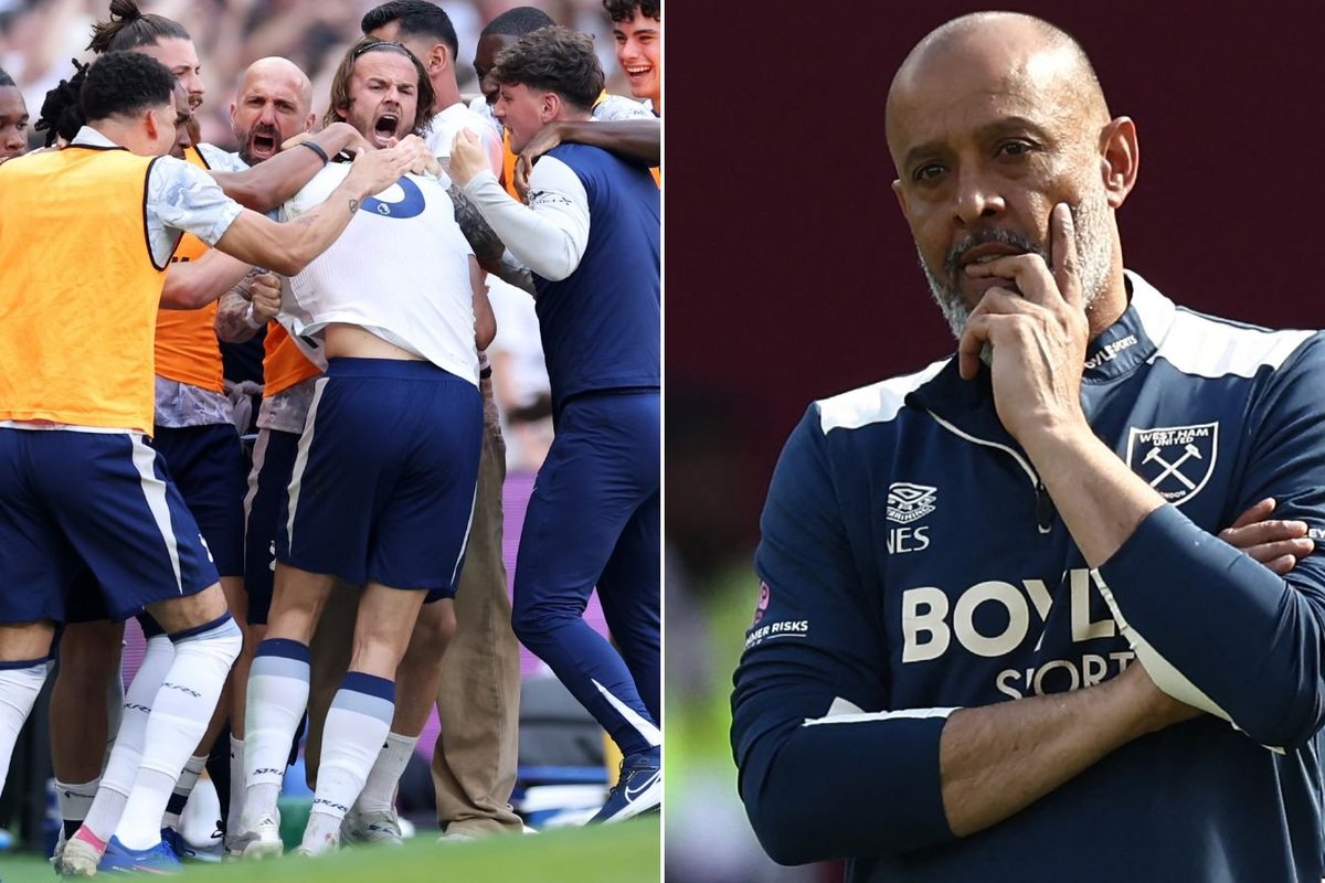 West Ham relegated as Tottenham narrowly avoid drop in tense Premier League finale