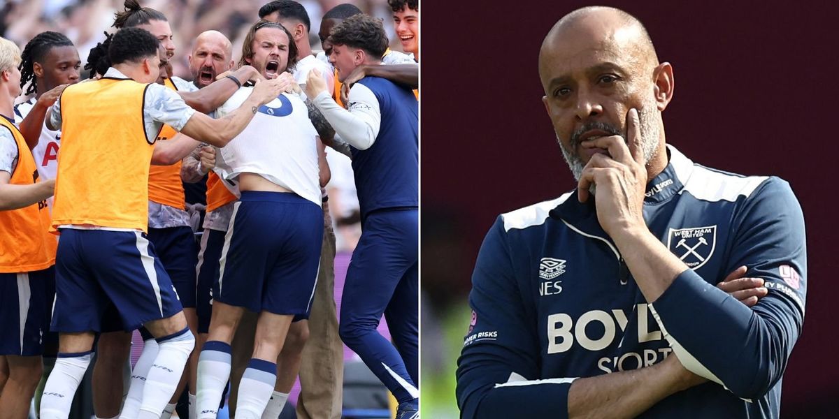 West Ham relegated as Tottenham narrowly avoid drop in tense Premier League finale West Ham relegated as Tottenham narrowly avoid drop in tense Premier League finale