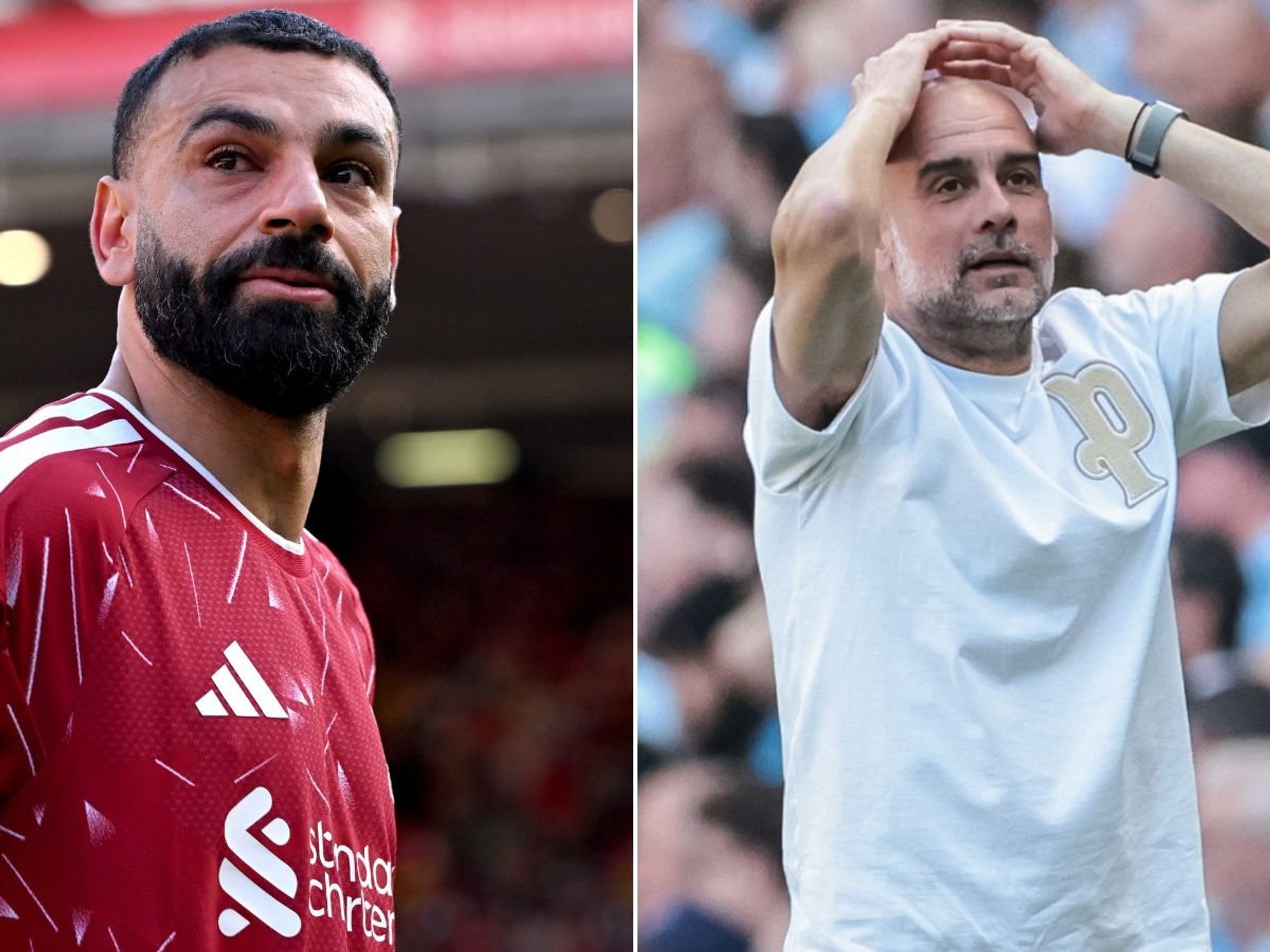 Mohamed Salah cries and Pep Guardiola bows out with defeat as Premier League legends bid goodbye