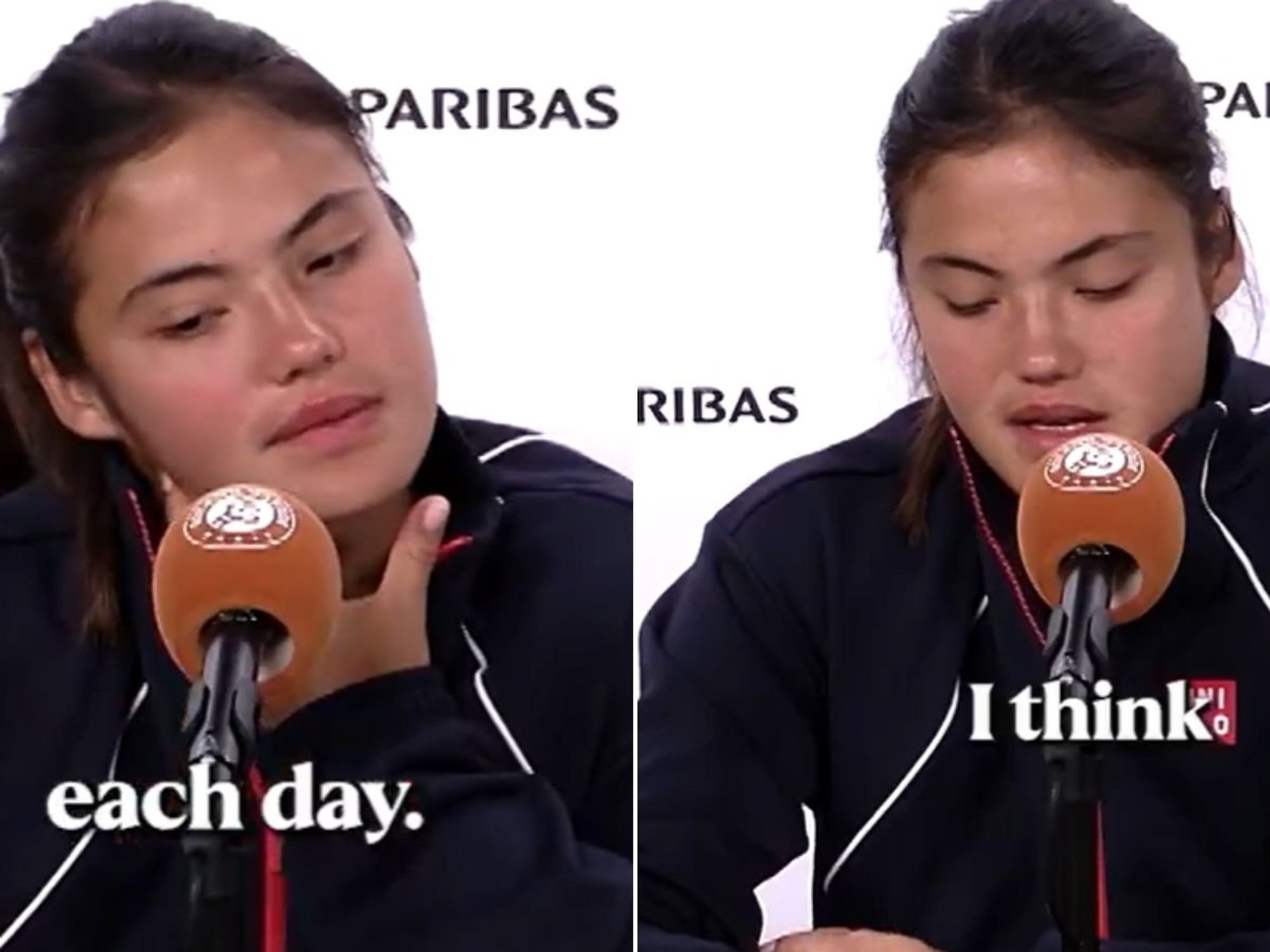 Emma Raducanu makes emotional admission in press conference after teary French Open exit