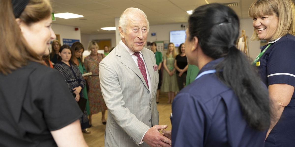 King Charles forms ‘instant bond’ with cancer patients during visit to new hospital centre King Charles forms ‘instant bond’ with cancer patients during visit to new hospital centre