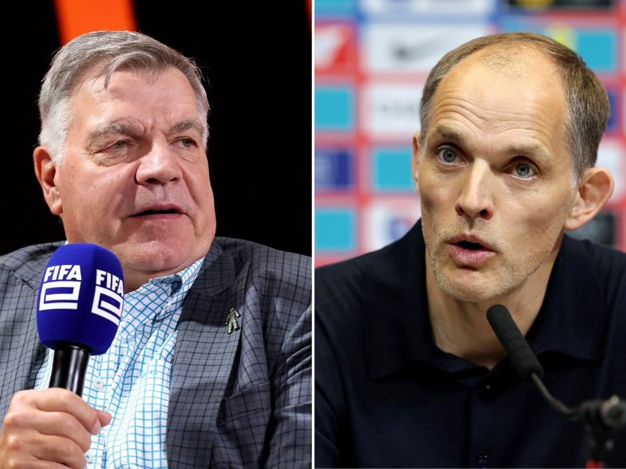Sam Allardyce blasts Thomas Tuchel over inclusion of two players in England World Cup squad