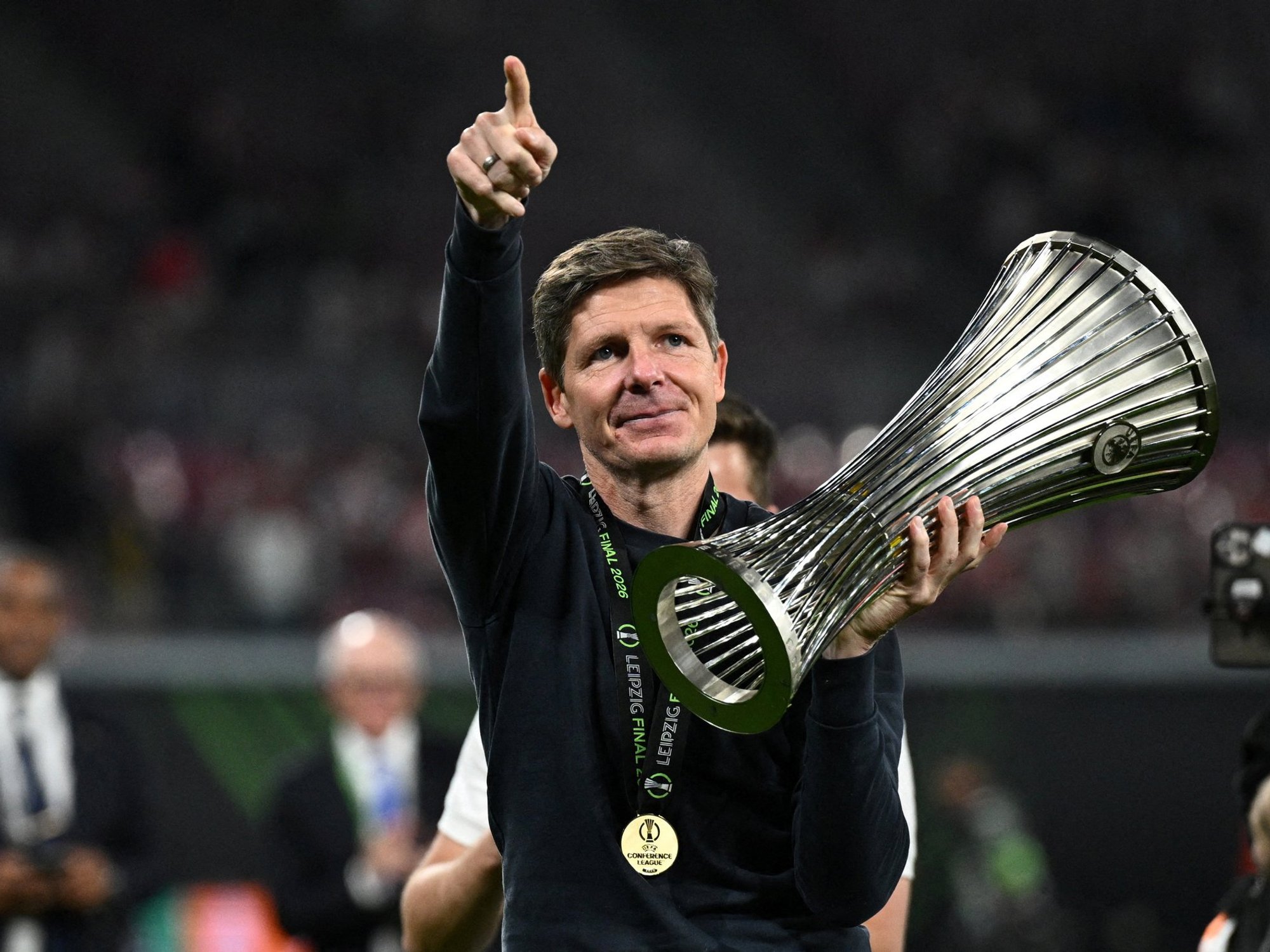 Oliver Glasner speaks out on Crystal Palace future after Conference League victory
