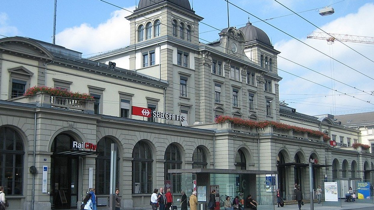Four stabbed by man shouting 'Allahu Akbar' during violent rampage at Swiss train station