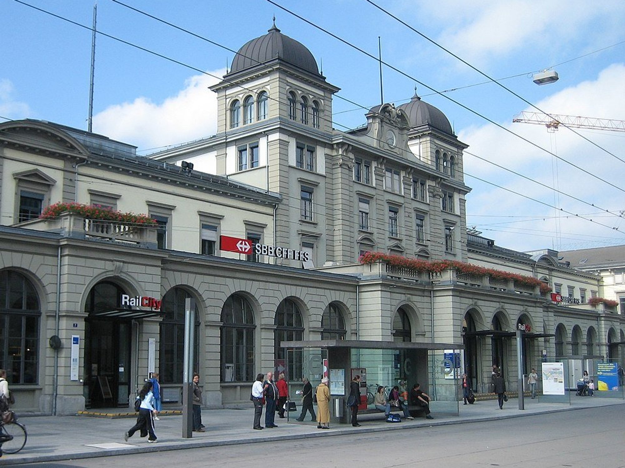 Four stabbed by man shouting 'Allahu Akbar' during violent rampage at Swiss train station