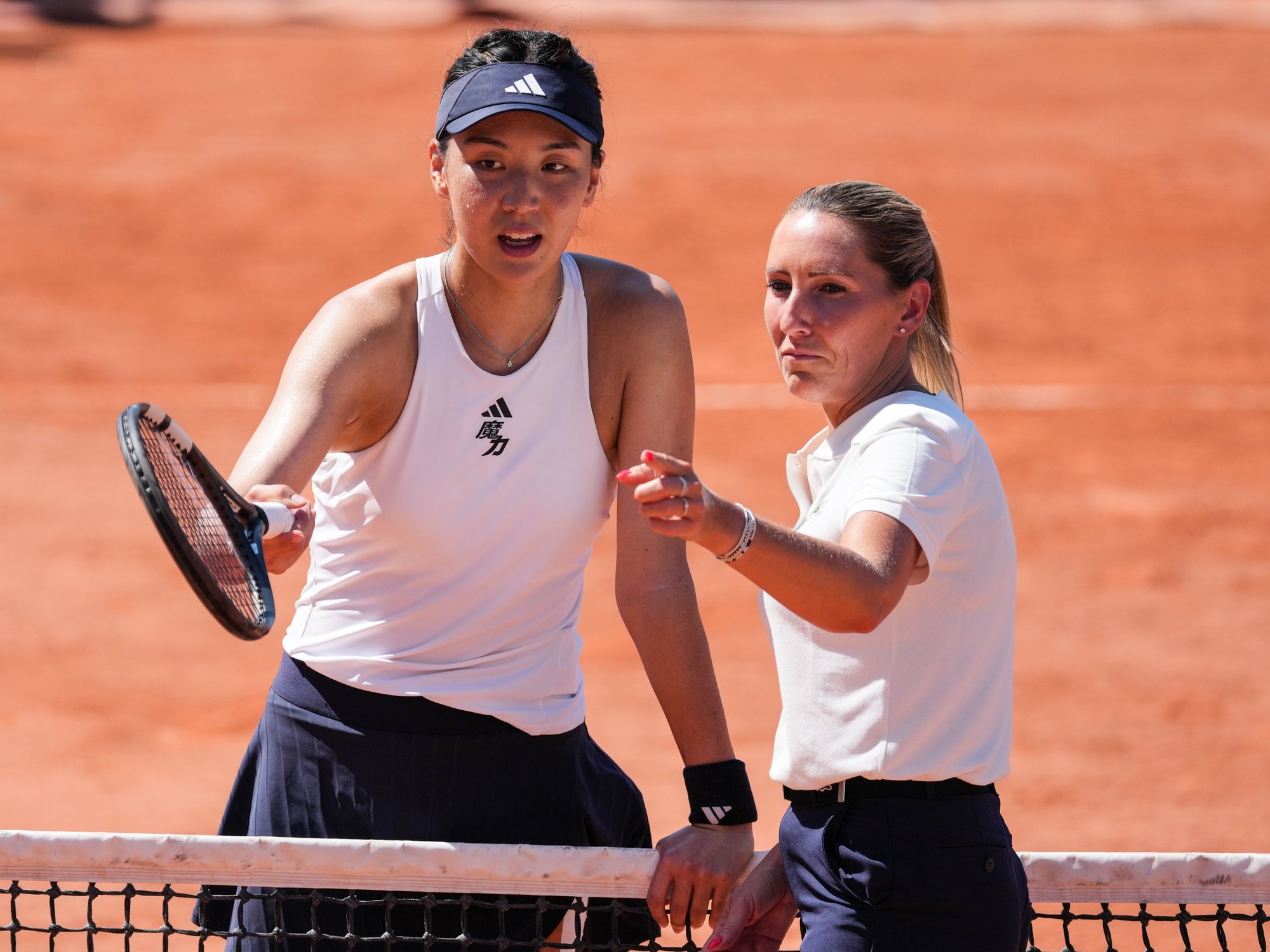 French Open cheat row breaks out with player booed on court and handshake refused