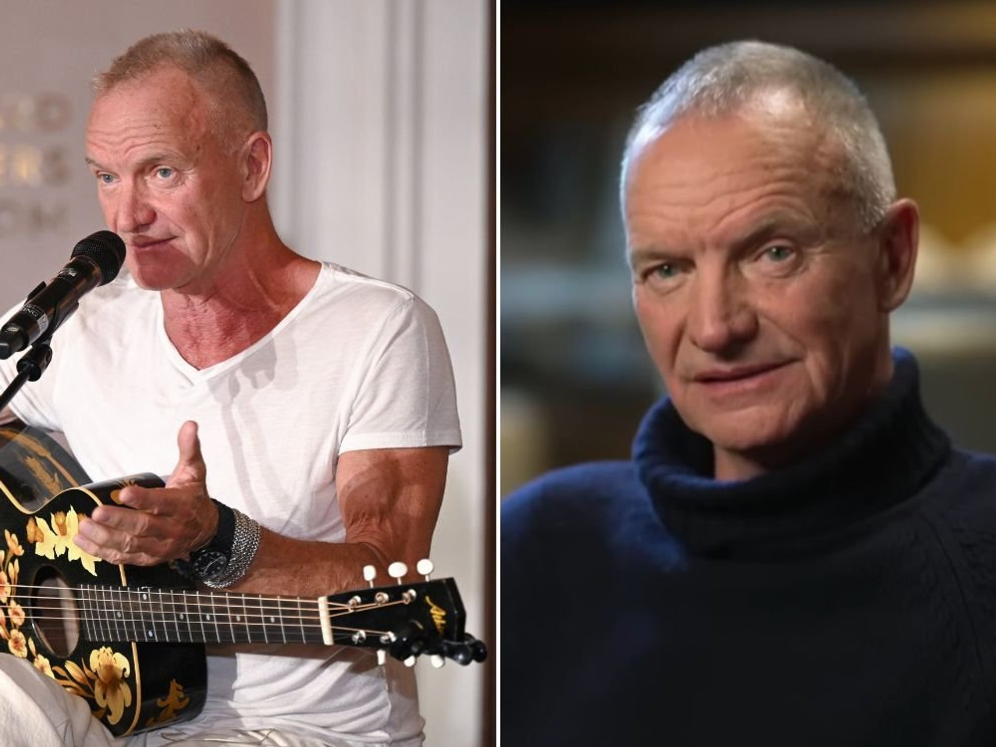 Sting blames loss of physical labour for toxic masculinity as Police star argues 'we've lost something'