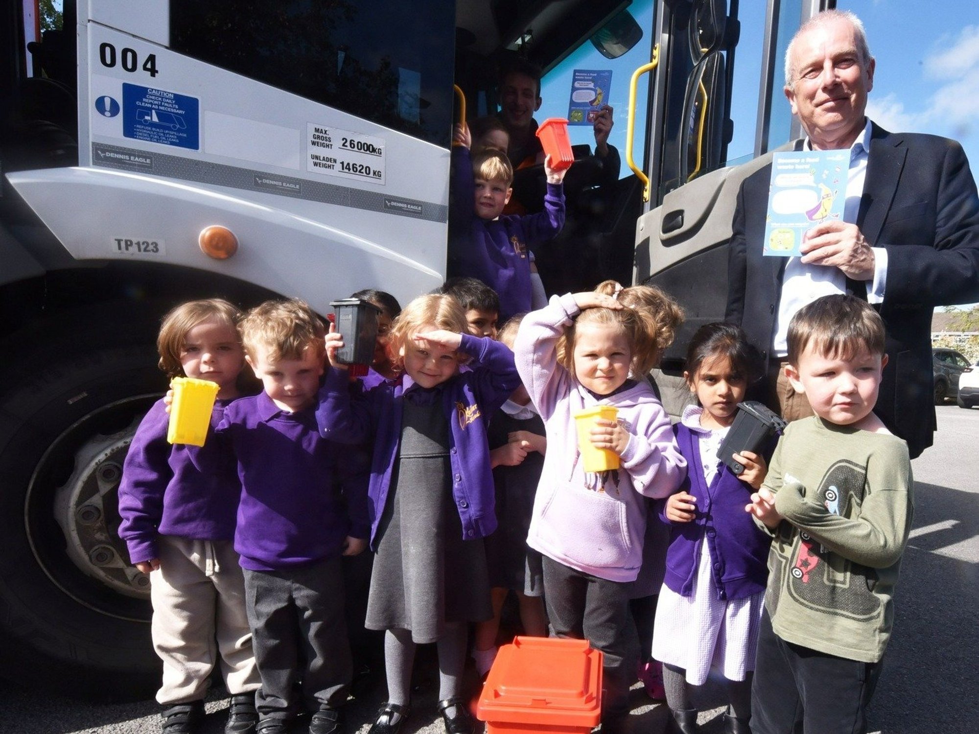 Boy, 3, left 'absolutely over the moon' as council surprises him with replacement for missing toy bins