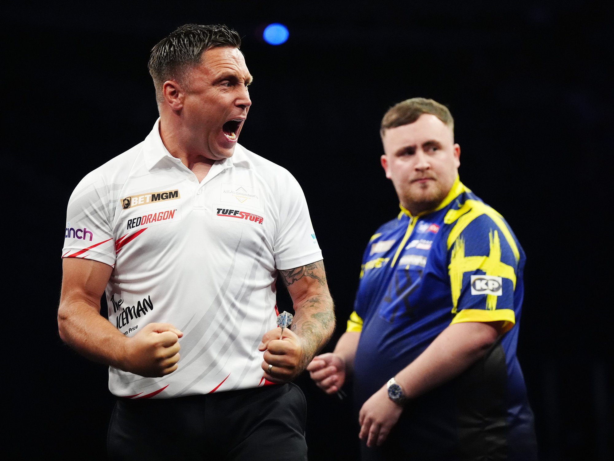Gerwyn Price forced to apologise to Luke Littler after controversial Premier League incident