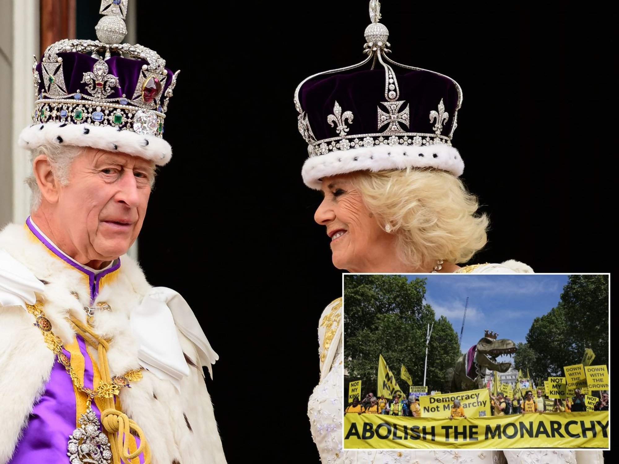 Anti-monarchy protests planned for King's official birthday next month