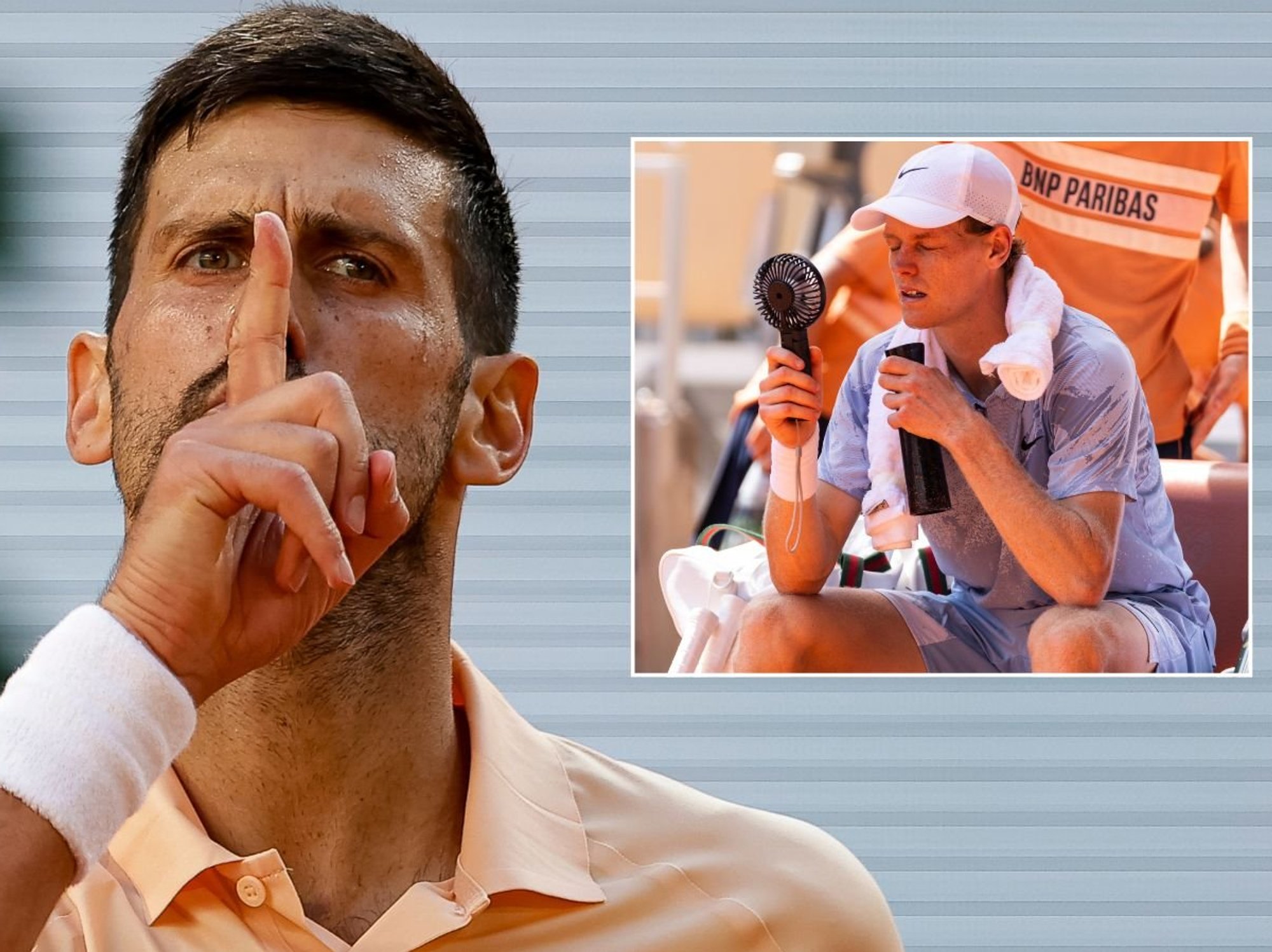 Novak Djokovic has opportunity of a lifetime after Jannik Sinner French Open meltdown