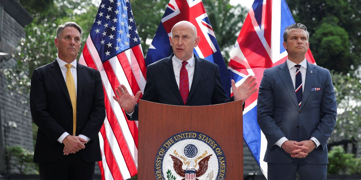Britain, US and Australia to develop underwater drones as part of defence pact Britain, US and Australia to develop underwater drones as part of defence pact