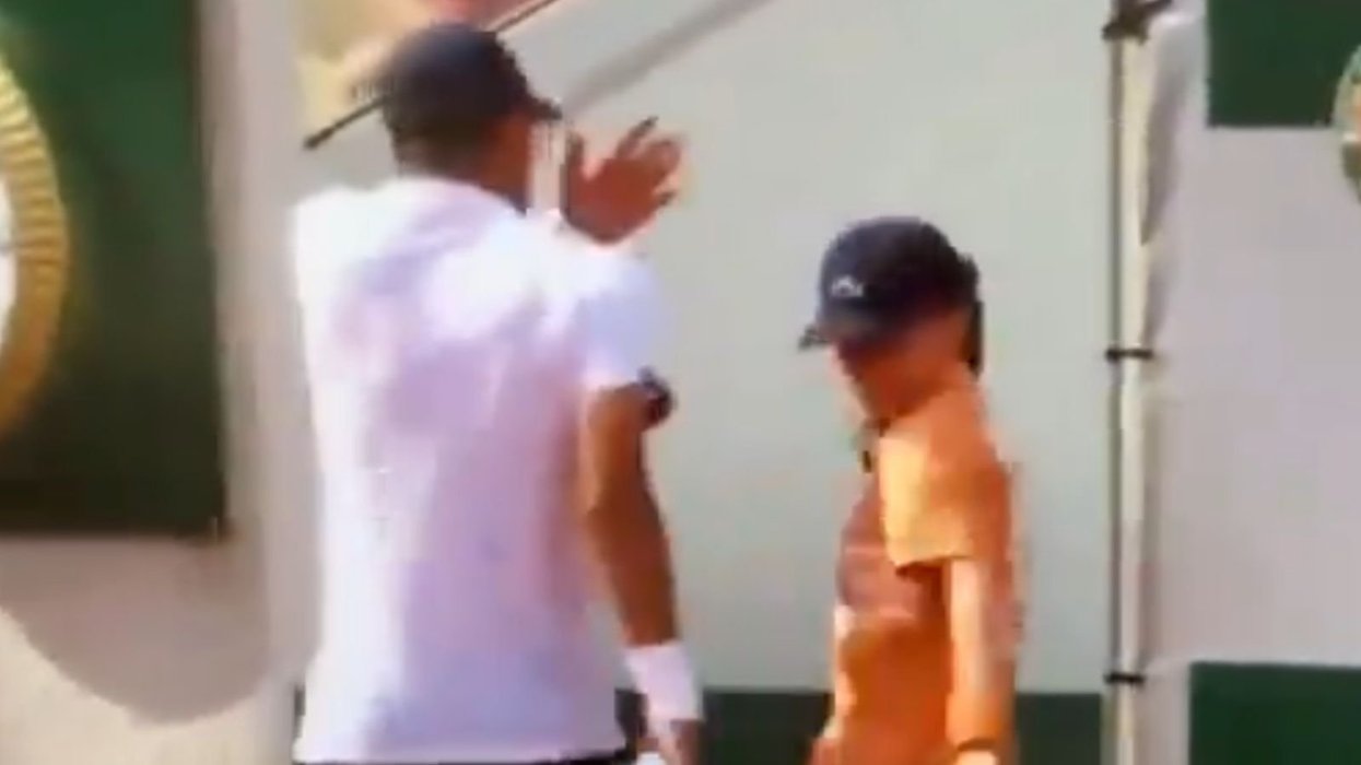French Open star emphatically denies pushing ball girl after footage went viral